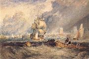J.M.W. Turner Portsmouth oil painting reproduction